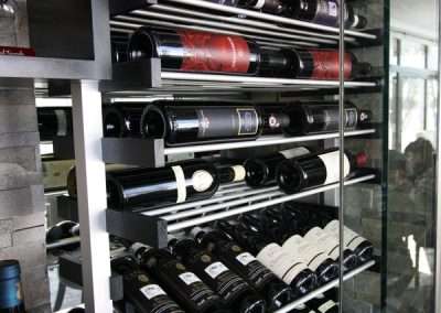Millesime, Arcylic Wine Racks, Aluminum Wine Racks, Floor to ceiling wine racks, Wall Mounted Wine Racks, Metal Wine Racks, Glass Wine Cellar, VintageView
