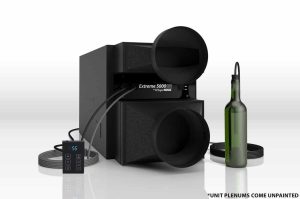 Through The Wall, Self Contained Wine Cooling System, Exterior Grade. Fully Ducted Wine Cooling System
