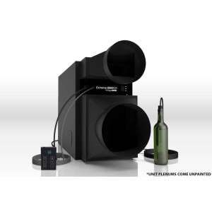 Fully Ducted Self Contained Through The Wall Wine Cellar Cooling System