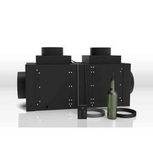 Through The Wall, Self Contained , Fully Ducted Wine Cooling System, WhisperKool Split System