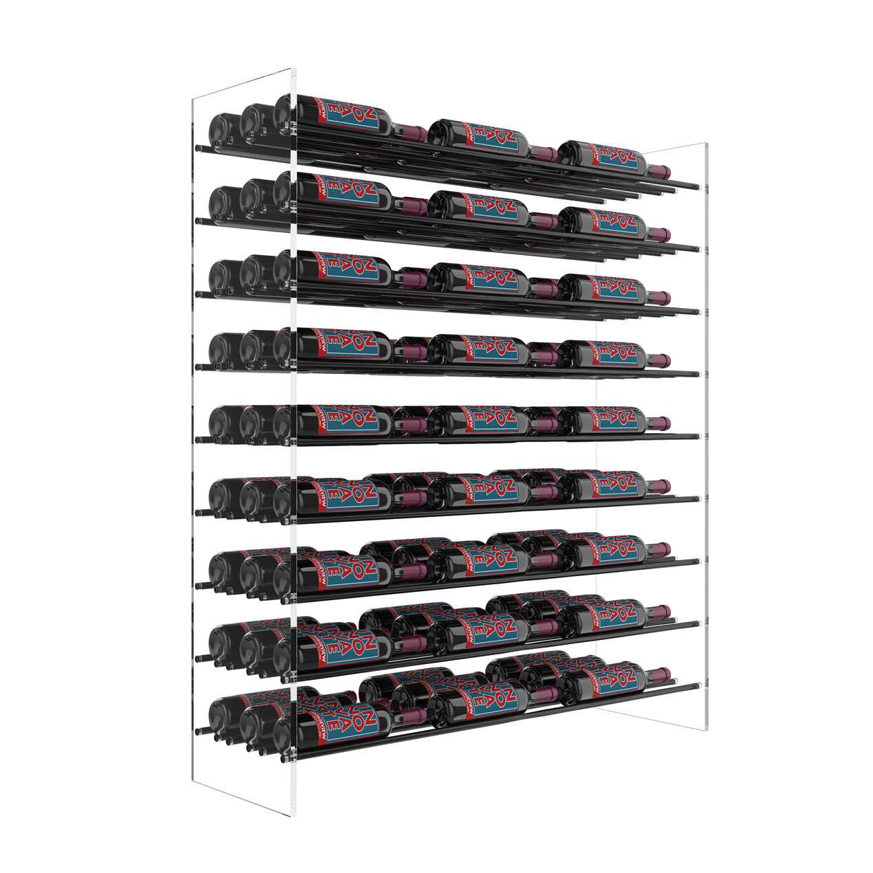 Evolution-Table-Top 3 Bottle Wine Rack E1-TTT