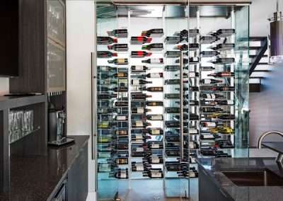 Millesime, Arcylic Wine Racks, Aluminum Wine Racks, Floor to ceiling wine racks, Wall Mounted Wine Racks, Metal Wine Racks, Glass Wine Cellar