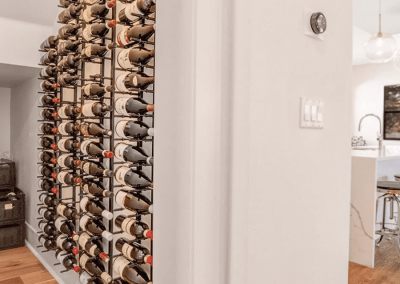 Floor to Ceiling Wine Racks, Ultra Wine Racks, Custom Wine Racks, Aluminum Wine Pegs, Contemporary Wine Racks, Wall Mounted Wine Racks, Under The Stairs Wine Racks