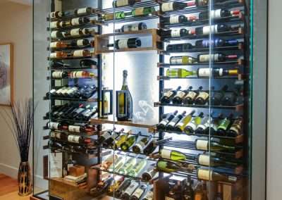 Millesime, Arcylic Wine Racks, Aluminum Wine Racks, Floor to ceiling wine racks, Wall Mounted Wine Racks, Metal Wine Racks, Glass Wine Cellar, VintageView