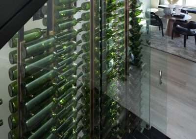 W series Wine Wall Post , Wall Wine Rack Kits, Floor to Ceiling Wine Racks, Metal Wall Wine Racks, Commercial Wine Racks, Contemporary Wine Racks