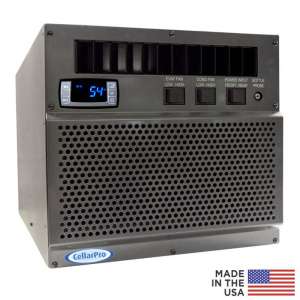 CellarPro 2000VSi-ECX CellarPro Through The Wall Cooling Unit, Small Closet Wine Cellar Cooling System