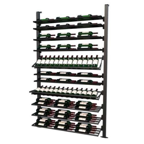 Adjustable Wine Racks, Vino Pins, Vino Rails, Vintage View, Evolution Wine Wall Post Kit, Floor to Ceiling